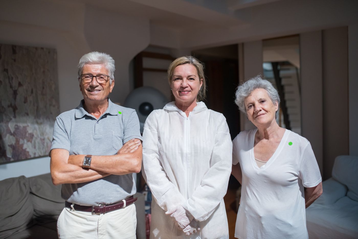 A Silvergrace Care Coordinator with the clients she supports